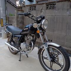 【値下げ】スズキ　ＧＮ125Ｈ　パーツ付き