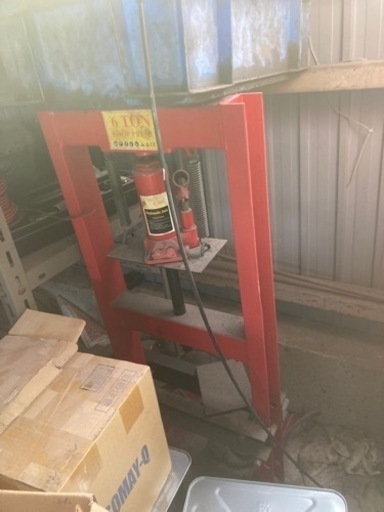 圧入機 6t  手動