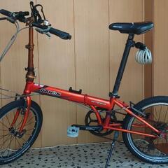 受付終了　dahon　SPEED　折りたたみ自転車　5000円　