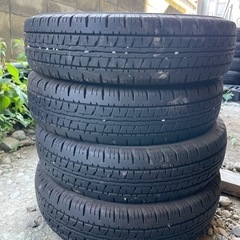 軽トラ等　145r12 6pr 2018年製　タイヤ4本の画像