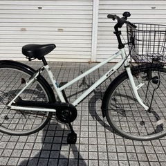 【26インチ自転車】シティサイクル　変速なし　スペアキーあり　サイクルベースあさひ製　若林自転車　浜大津店　SALE中❗️