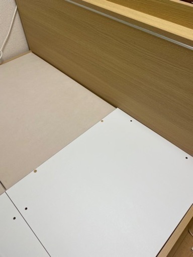 ニトリ　収納付きダブルベット　26日取りに来れる方限定