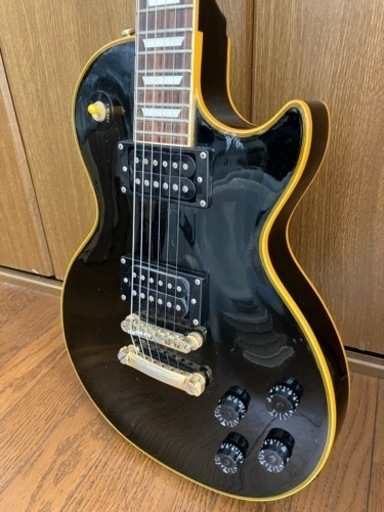 エピフォン　エレキギター　黒