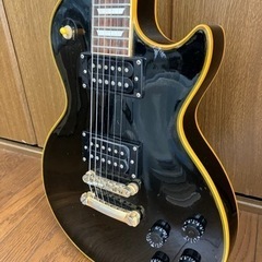 エピフォン　エレキギター　黒の画像