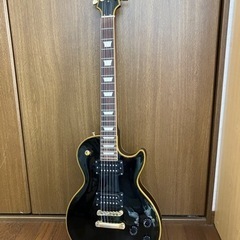 エピフォン　エレキギター　黒