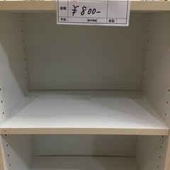 カラーボックス(ホワイト、3段)の画像