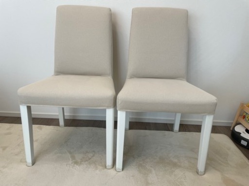 IKEA 椅子2個セットベリムンドBERGMUND (saaa) 西宮の家具の中古