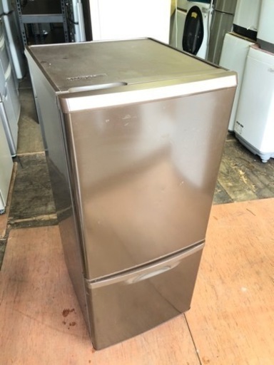 北九州市内配送無料　保証付き　パナソニック Panasonic NR-B145W-T [冷蔵庫 （138L 右開き） ブラウン]