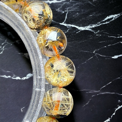 【式神封入】太陽放射タイチンルチル[5tC0Ifo4]　9.5mm　17cm