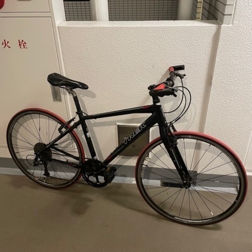 TREK 7.5FX フロントシングルカスタム カーボンフォーク クロスバイク サイズ17.5