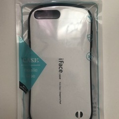 【新品】iFace iPhone 8Plus/7Plus ケース 耐衝撃　/　ホワイト の画像