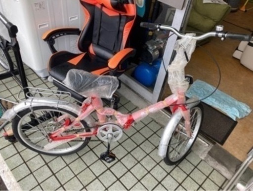 値下げ❗️11800→10800折りたたみ自転車　　リサイクルショップ宮崎屋　佐土原店　23.12.13F
