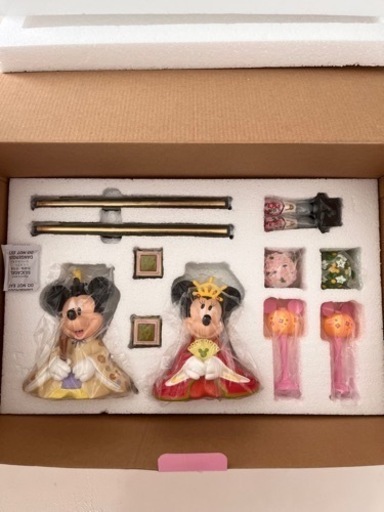 ミッキー＆ミニー親玉飾り 雛人形