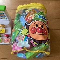 あんぱんまん　知育玩具　スポンジブロックの画像