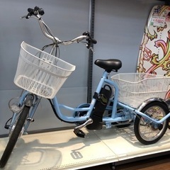 値下げ！ミムゴ 電動アシスト付き三輪車 MG-TRM20EB