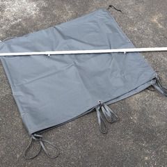 軽トラック荷台用シート　伸縮フレーム付