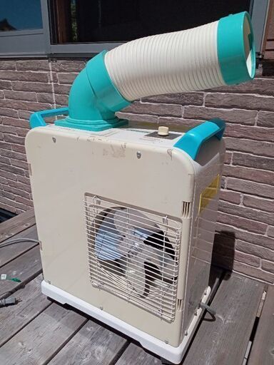 夏の外作業に！ミニスポットクーラー