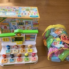 あんぱんまん　知育玩具　スポンジブロック