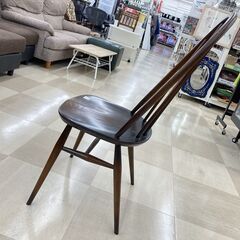 クエーカーチェア ERCOL B.S.1960G.F.2056 ﾌﾞﾗｳﾝ