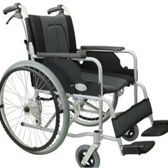 【ほぼ新品】車椅子　車いす　車イス　ノーパンクタイヤの画像