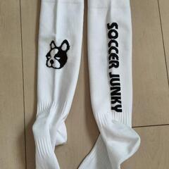 新品未使用　サッカージャンキー　ソックス　2足セット　22〜24cmの画像