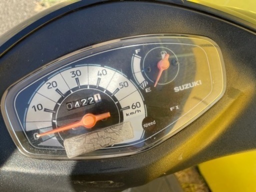 セル1発始動‼️低走行8,500km⭐️アドレスv50 現行モデル‼️スズキ⭐️安心のFiモデル‼️原付　スクーター　50cc セル1発始動❗️安心のFIモデル⭐️アドレスV50 スズキ原付スクーター