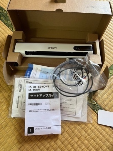 EPSON A4モバイルスキャナー Wi-Fiモデル ホワイト ES-60WW A4モバイルスキャナー ES-60WB/ES-60WW｜製品情報｜エプソン