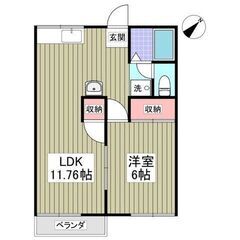 💙💙フリーレント1ヶ月付き😍敷礼０！《1LDK》土浦市🐻荒川沖駅...