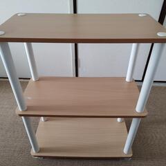 山善 オープンラック 2段