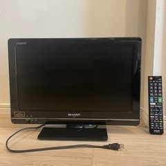 【終了】液晶テレビ  SHARP AQUOS LC-19K7