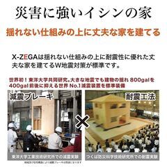 災害に強いイシンの家　地震対策　減震体験