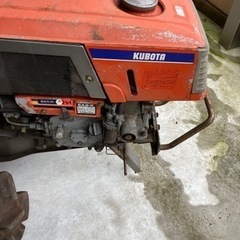 クボタ　ディーゼル耕運機　k1-7 トラクター　家庭菜園