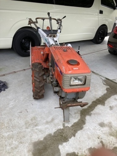 クボタ　ディーゼル耕運機　k1-7 トラクター　家庭菜園