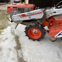 クボタ　ディーゼル耕運機　k1-7 トラクター　家庭菜園