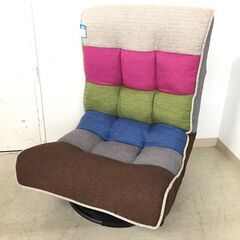 ジモティ来店特価!!　1人用座椅子　マナベインテリア　バルーン　...
