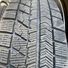 ダイハツ純正スチールホイール　ブリヂストン VRX 155/65r14 スタッドレスの画像