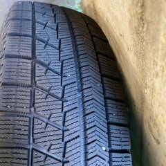 ダイハツ純正スチールホイール　ブリヂストン VRX 155/65r14 スタッドレスの画像
