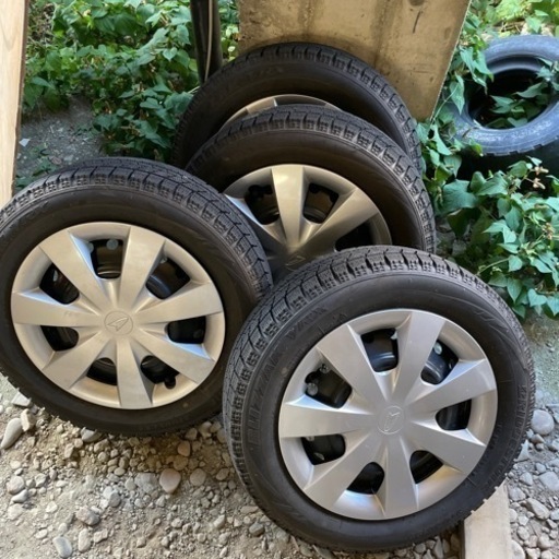 ダイハツ純正スチールホイール　ブリヂストン VRX 155/65r14 スタッドレス