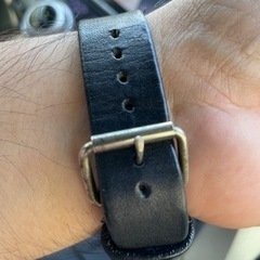 手巻き腕時計　JHA関西　ハンドメイドの画像