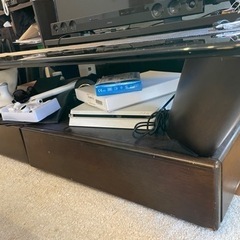 【土日祝日希望】ガラスローテーブル！【引き取り限定】の画像