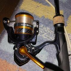 釣具　DAIWA　BASS-X642MLS ロッドとDAIWA　...