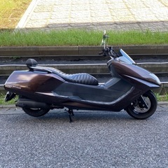 YAMAHA ヤマハ MAXAM マグザム（CP250）SG17J乗って帰れるオールペイント！おとなカスタム！ナンバー＆自賠責保険つきの画像