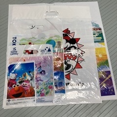 disney ショップ袋　まとめ売り　ディズニー　ユニバ　ナイロン袋の画像
