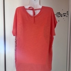 【美品】アラベスク柄 カットソー チュニック Mの画像
