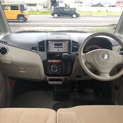 車検５年１２月　走行約９万キロ　パレット　スライドドア　エアコン、機関良好！分割可能の画像