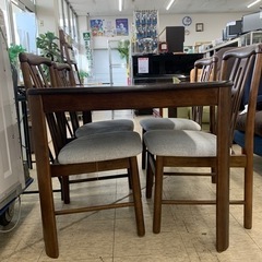 ダイニングテーブルセット 椅子4脚 ※218392の画像
