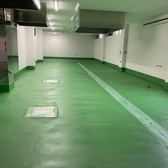 床塗装の画像