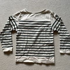 ★USED美品★ひつじのショーン キッズ 長袖 ロング Ｔシャツ１３０㎝ graniph グラニフの画像