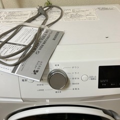 洗濯機　2018年式　本日中希望の画像