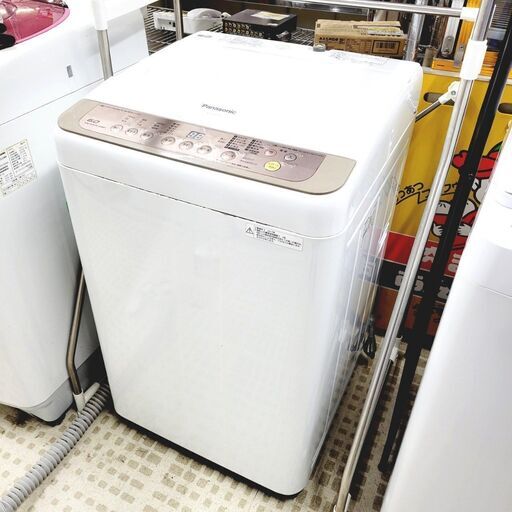 11/29【ジモティ限定価格】パナソニック/Panasonic 洗濯機 NA-F60PB10 2017年製 6キロ